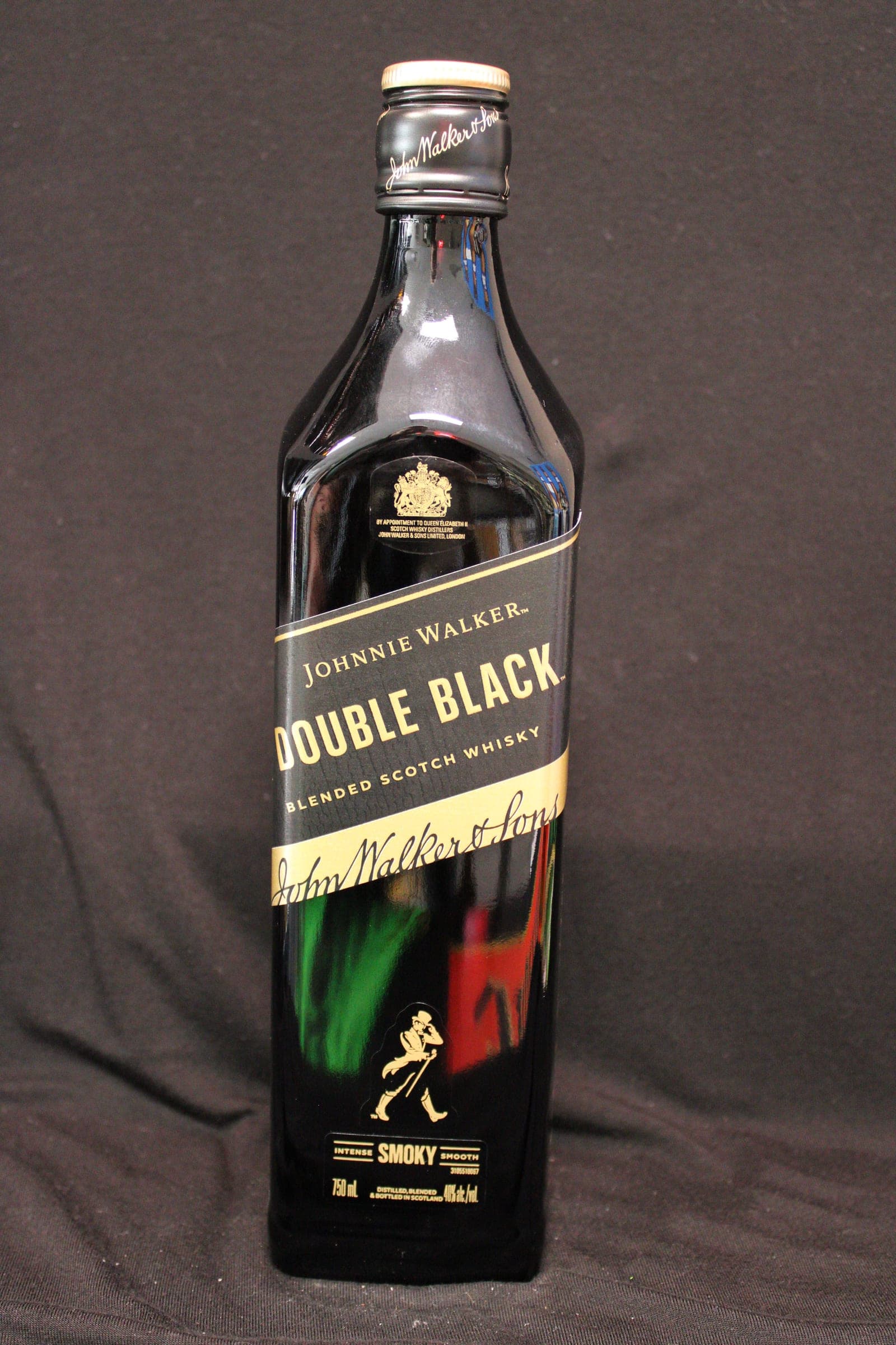 Johnnie Walker — JOHNNIE WALKER DOUBLE BLACK SCOTCH 750ML